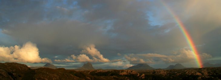 Canisp, Suilven, Cul Mòr and Cul Beag. Photo © Chris Goodman