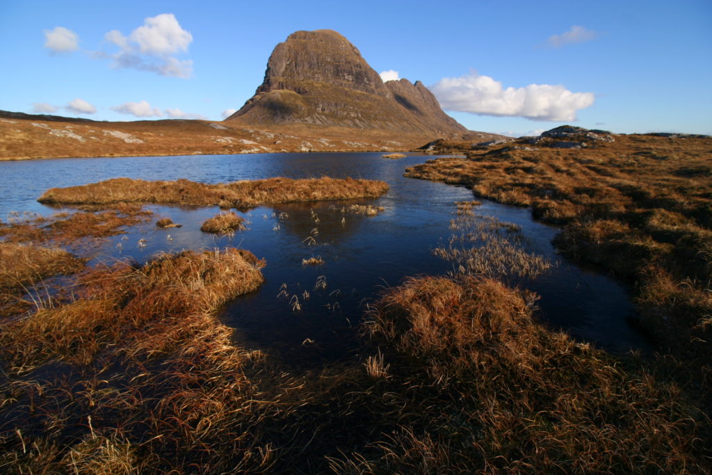 Suilven from the west. Photo (c) Chris Goodman