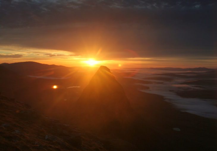 Suilven at sunrise. Photo © Chris Goodman