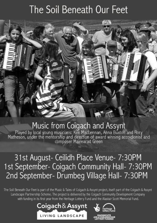 Music and Tales gigs poster