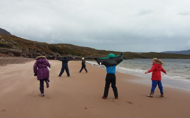 Getting windswept! © Katrina Martin/Scottish Wildlife Trust