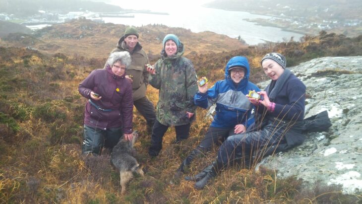 GPS training day 1 © Fiona Saywell/Scottish Wildlife Trust