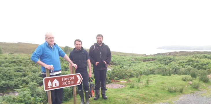 Acheninver Path Start Up © Boyd Alexander/Scottish Wildlife Trust