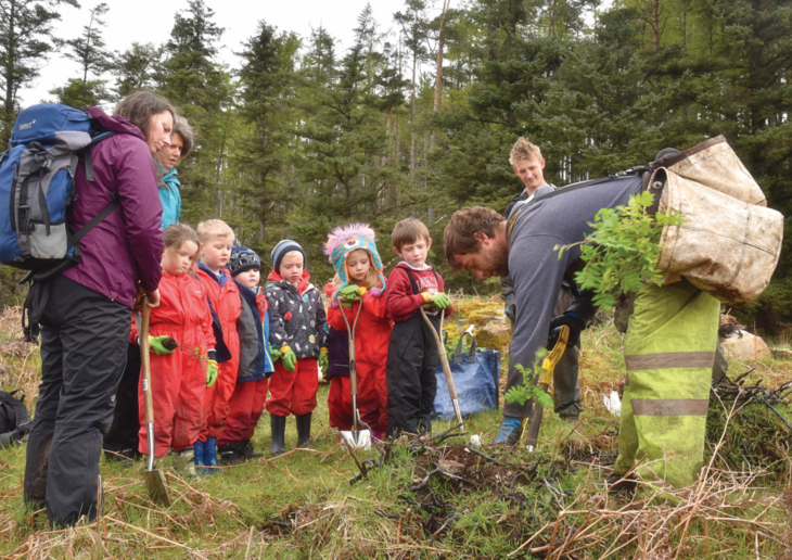 We are handling the forestry commitments of the ambitious landscape restoration scheme (Photo © Chris Puddephatt)